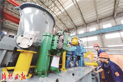 洛陽制造 新型汽輪機創新突破，市場訂單持續增長