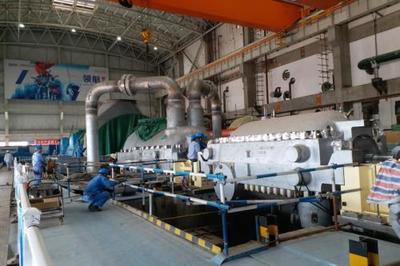 技術(shù)創(chuàng)新與市場(chǎng)拓展并進(jìn) 準(zhǔn)東北二電廠3號(hào)汽輪機(jī)順利扣缸與新型汽輪機(jī)的研發(fā)銷售